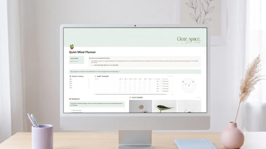 Quiet Mind Planner